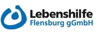 Der Name und das Lebenshilfezeichen, der nicht ganz geschlossene Kreis mit einem Punkt in der Mitte 