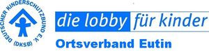 Das Logo der Kinderschutzbünde mit dem Slogan "Die Lobby für Kinder"