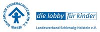 Das Logo der Kinderschutzbünde mit dem Slogan "Die Lobby für Kinder"