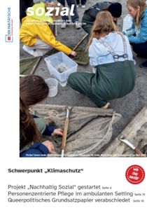 Cover der Verbandszeitschrift sozial 2-2025