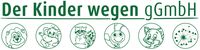 Logo der Gesellschaft "Der Kinder wegen" mit den sechs Symbolen für die Kindertagesstätten in Norderstedt