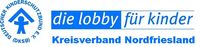 Das Logo der Kinderschutzbünde mit dem Slogan "Die Lobby für Kinder"