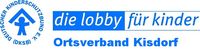 Das Logo der Kinderschutzbünde mit dem Slogan "Die Lobby für Kinder"