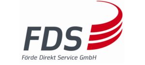 Abkürzung FDS und drei rote Streiten, die im Halbbogen sich nach hinten verjüngen