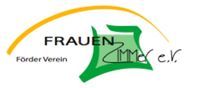Namenszug mit einem gelben Streifen darüber, das Wort Zimmer ist einem grünen Kästchen 