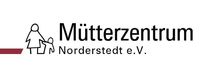 Name des Vereins und eine Mutter, die ein kleines Kind an der Hand hält 