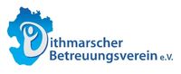 Der Namensschriftzug, wobei das D von Dithmarscher in den Umrissen des Kreises liegt 