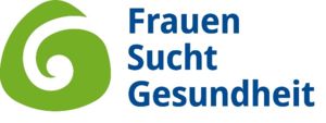 Eine grüne Spriale und der Name des Vereins 