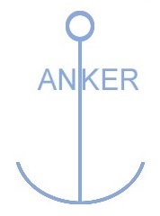 Ein Anker mit dem Schriftzug Anker