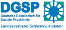 DGSP das Kürzel sehr groß in blau, darunter klein der ausgeschriebene Name