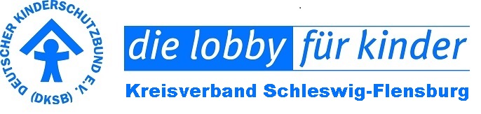 Das Logo der Kinderschutzbünde mit dem Slogan "Die Lobby für Kinder"