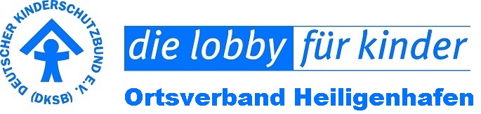 Das Logo der Kinderschutzbünde mit dem Slogan "Die Lobby für Kinder"