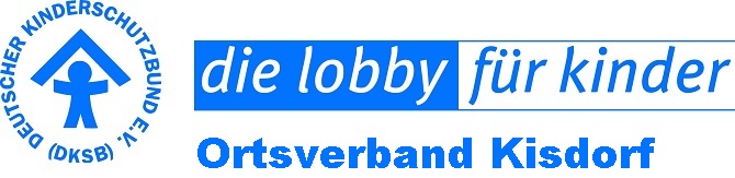 Das Logo der Kinderschutzbünde mit dem Slogan "Die Lobby für Kinder"