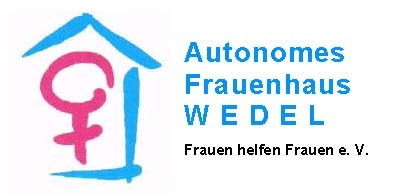 Ein angedeutes Haus mit dem Weiblichkeitssymbol