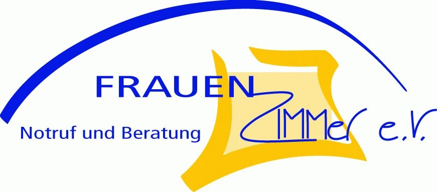 Der Namensschriftzug des Vereins; das Wort "Zimmer" in einem gelben Kästchen