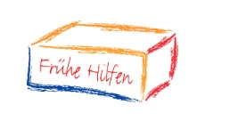 Die Worte "Freue Hilfen" auf einem Reckteck