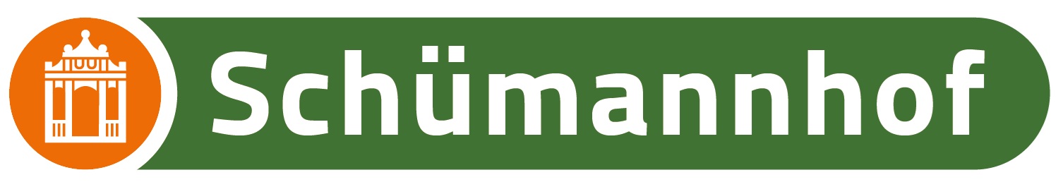 Logo der Gemeinnützigen Gesellschaft für Sozialarbeit und Kultur auf dem Schümannhof mbH