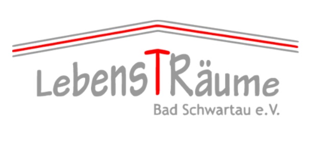 Der Namenszug unter einem Dach, das T ist der Stützpfeiler des Daches