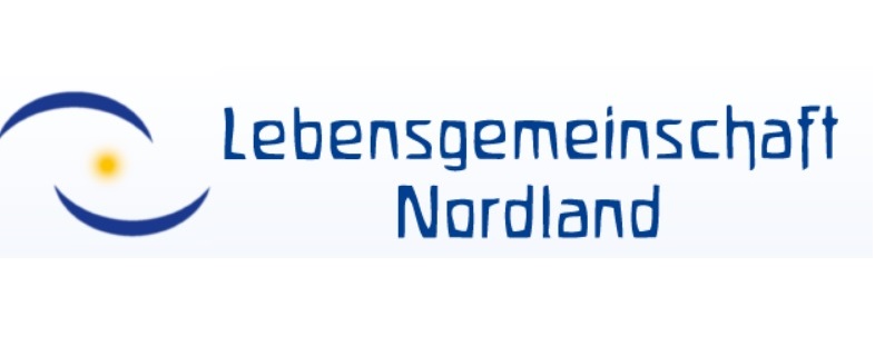 Der Name des Vereins neben einer Grafik mit einem gelben Punkt im Mittelpunkt 