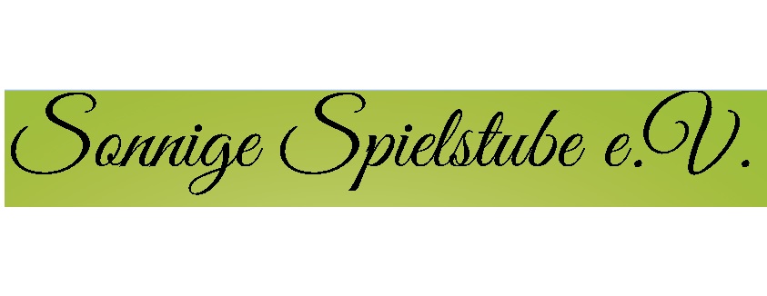 Namensschrift auf grünem Hintergrund
