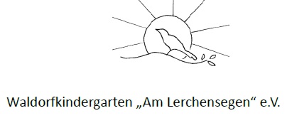 Eine Lerche singt vor einer Sonne